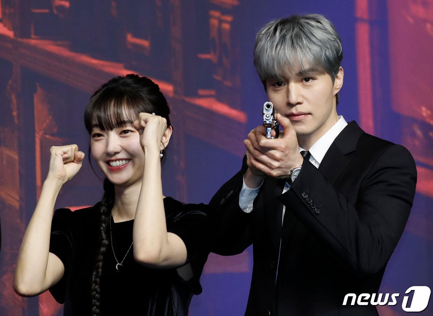 본문 이미지 - 배우 김혜준과 이동욱(오른쪽) ⓒ News1