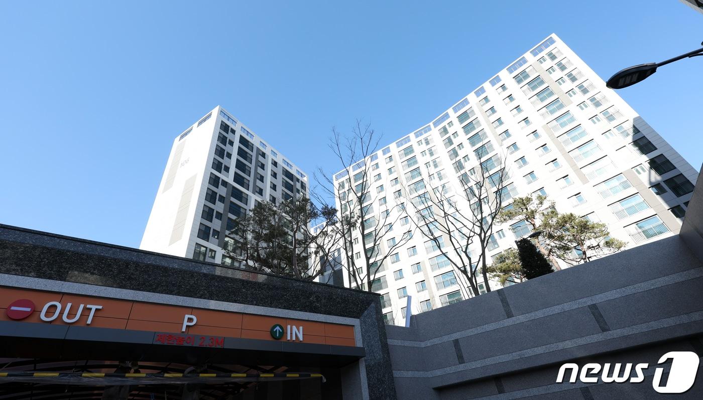 경기 김포시 신곡리 소재 A지역주택조합 아파트.(뉴스1DB)