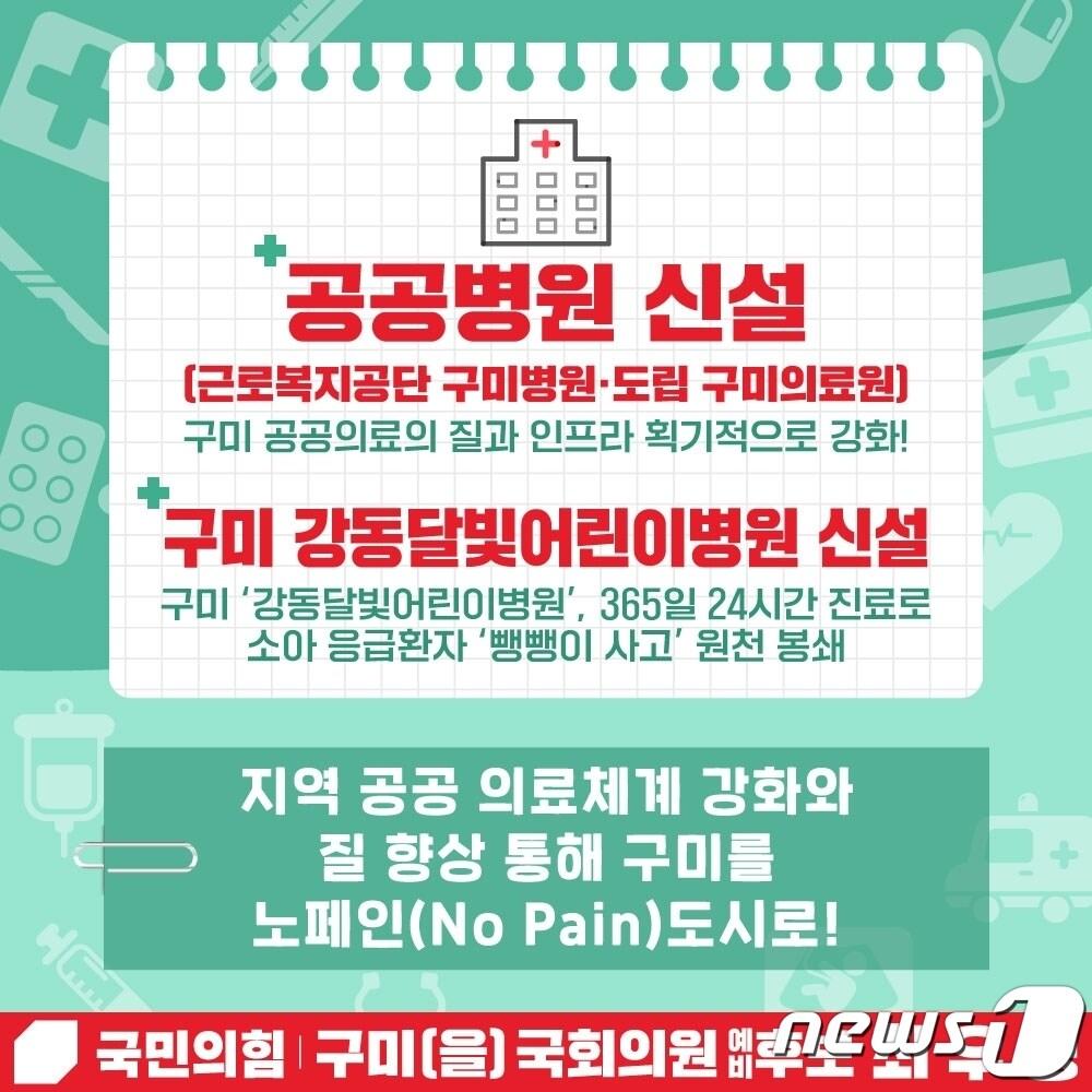 본문 이미지 - 최우영 구미을 예비후보 공약카드/뉴스1