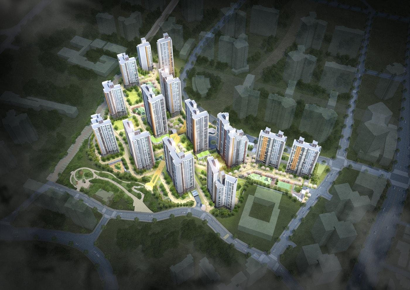 노량진6재정비촉진구역 조감도(동작구 제공)