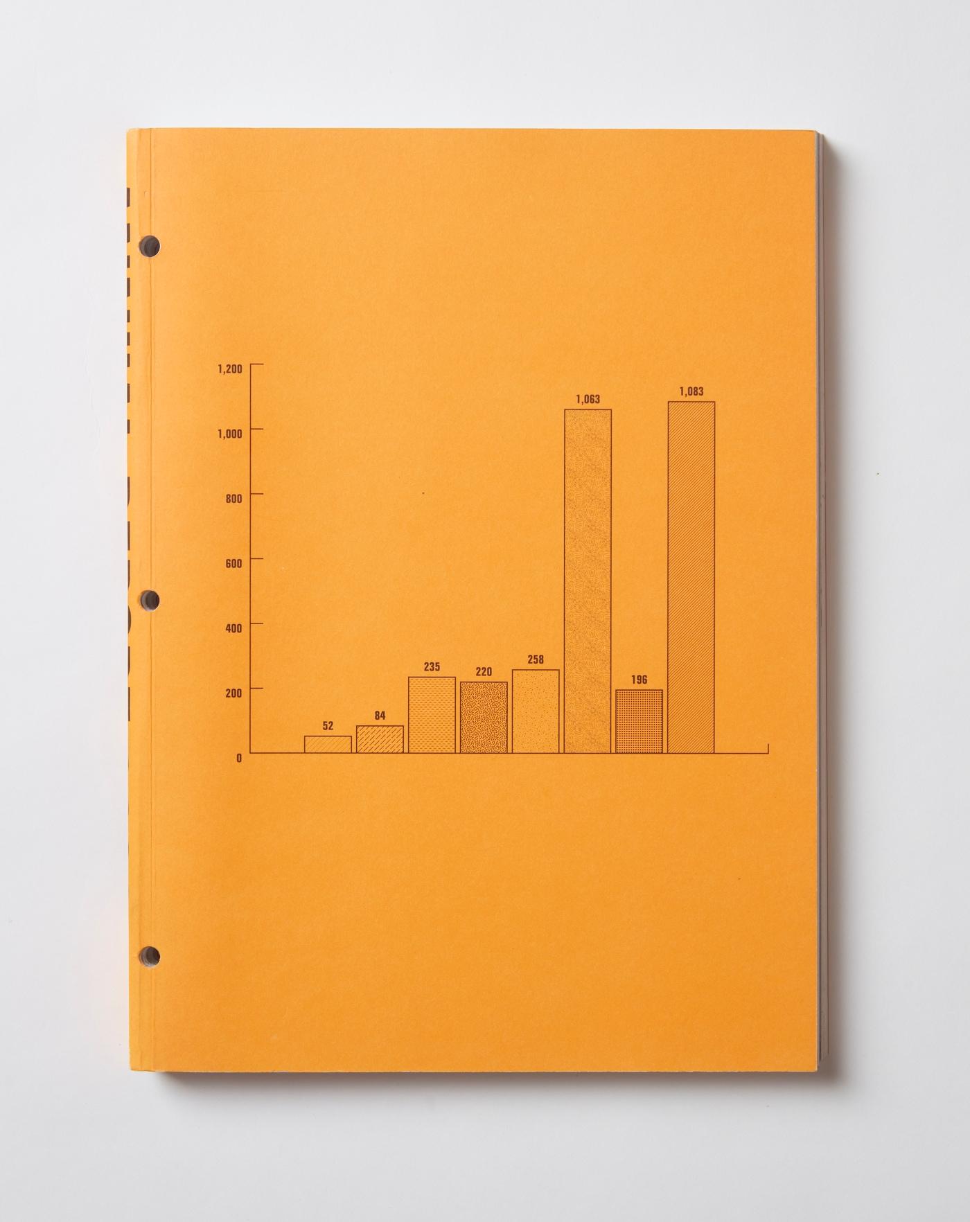 본문 이미지 - Sasa[44], 『Sasa[44] 연차 보고서 2006』, 2007, 다이커팅, 오프셋 인쇄, 무선철, 29x21.3cm, 304쪽. 서울시립미술관 제공.