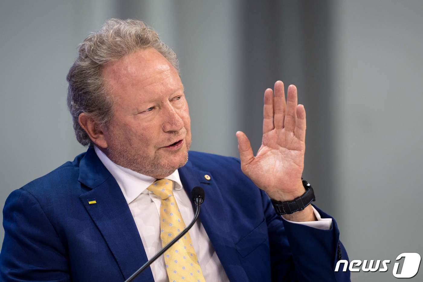 본문 이미지 - 호주 사업가 앤드류 포레스트. ⓒ AFP=뉴스1 ⓒ News1 우동명 기자