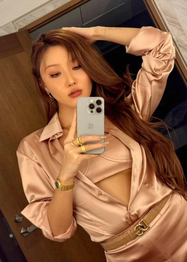 본문 이미지 - 화사 SNS 캡처