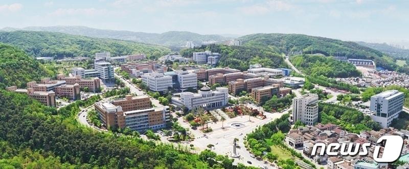 본문 이미지 - 단국대학교 죽전캠퍼스 전경.(단국대 제공)  