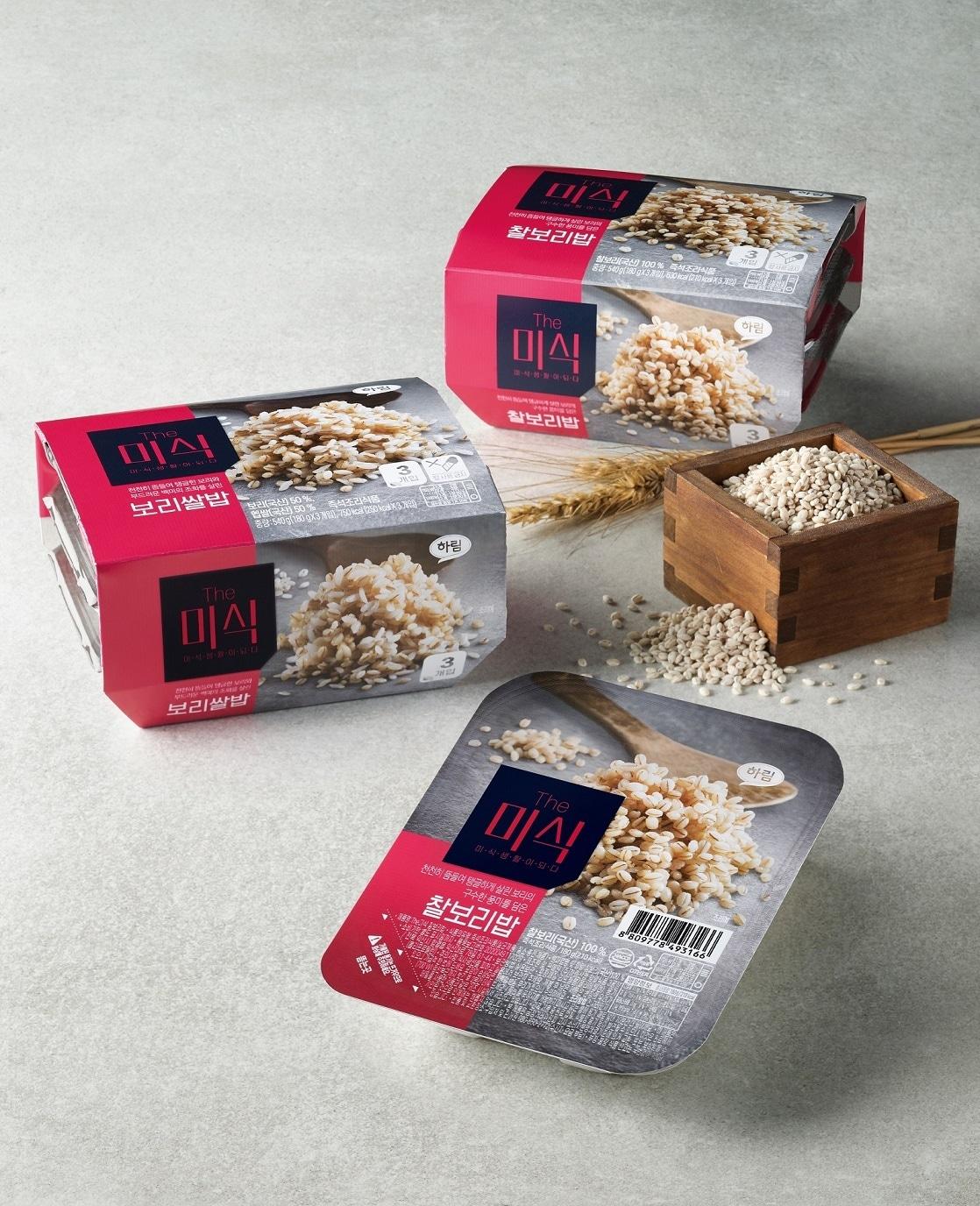 본문 이미지 - 하림 더미식 보리밥 2종(하림 제공)