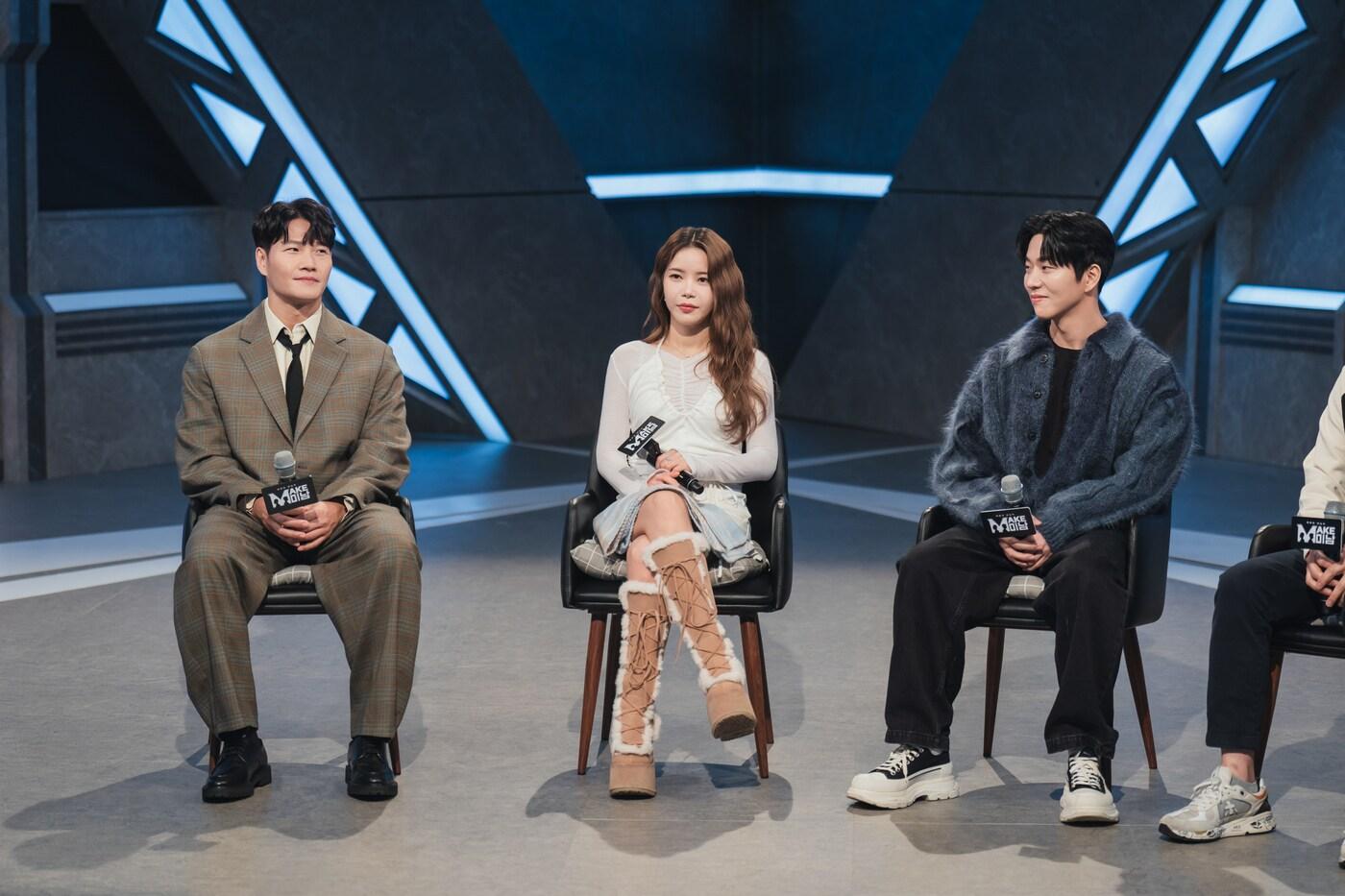 (왼쪽부터) 김종국, 솔라, 기우쌤/ 사진제공=더라이프