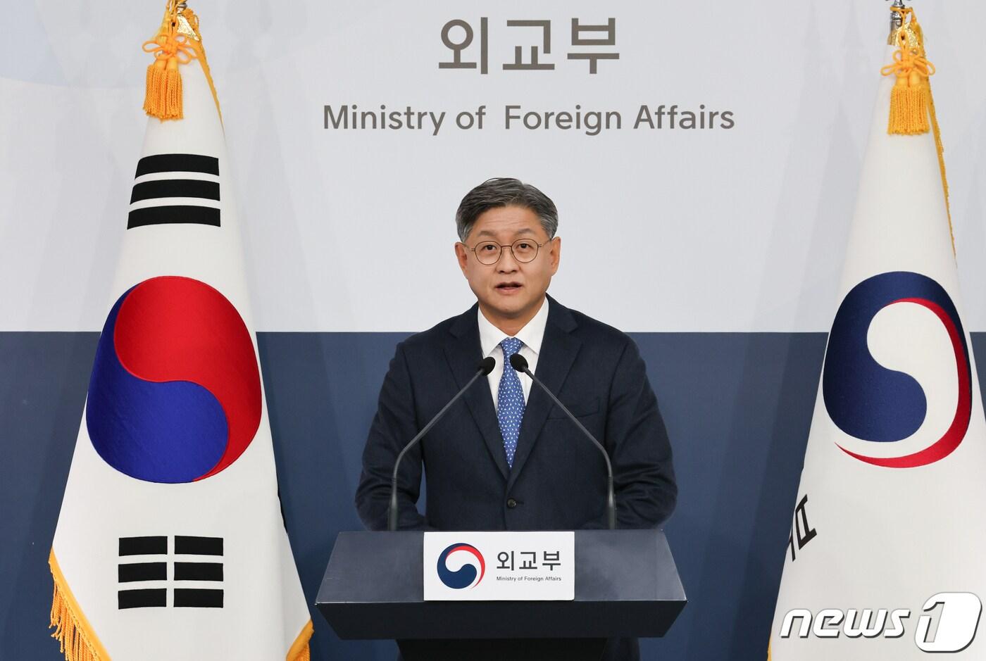 본문 이미지 - 임수석 외교부 대변인.ⓒ News1 허경 기자