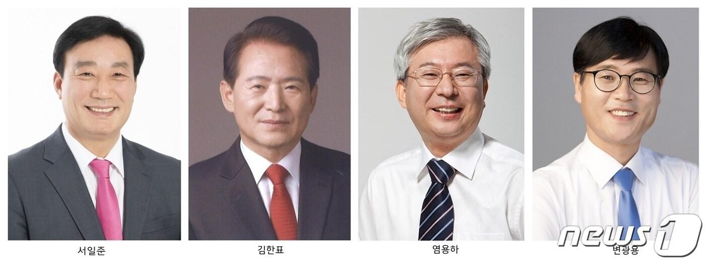 본문 이미지 - 거제시 출마 예상자들(현역, 정당, 이름순)