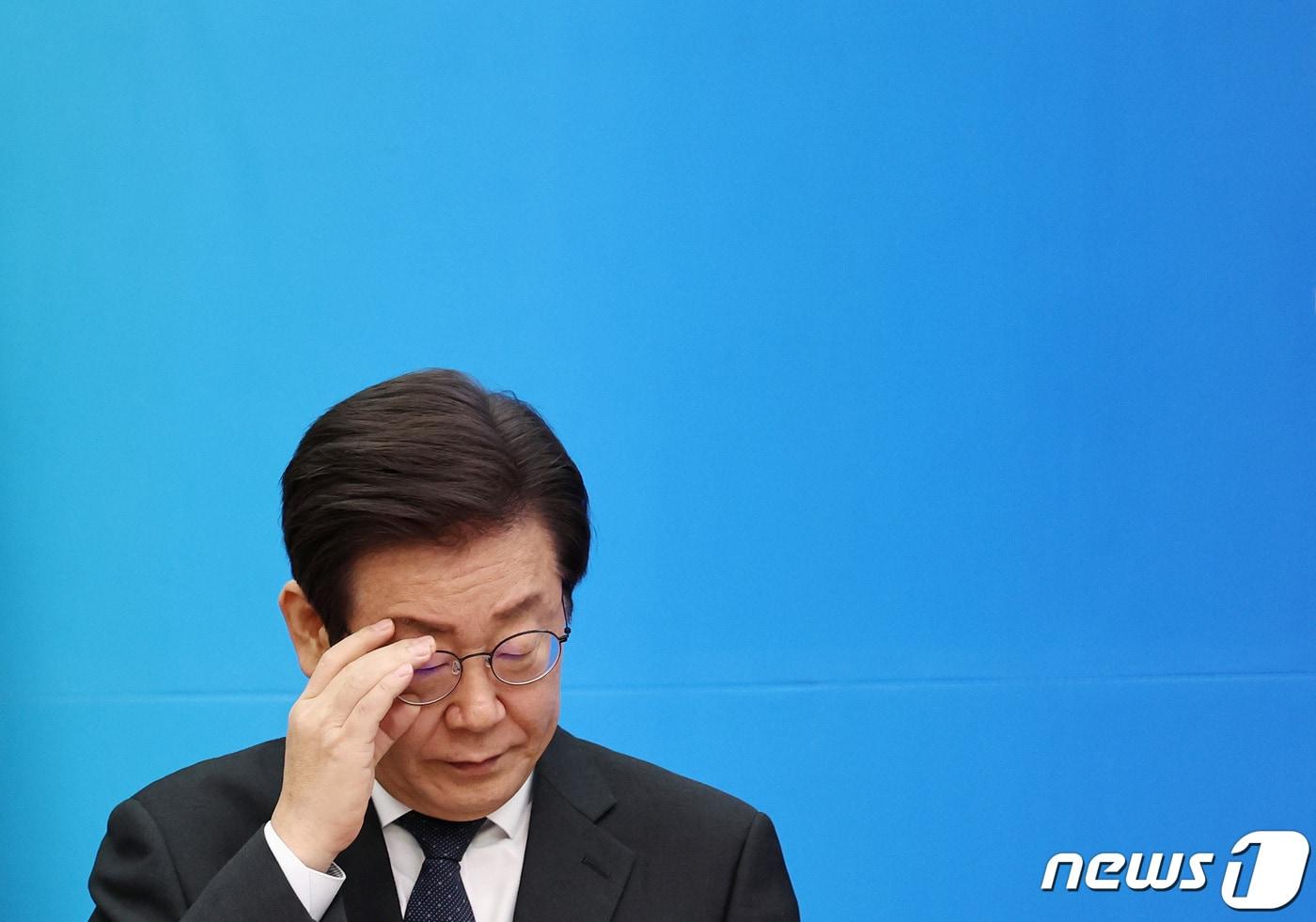 본문 이미지 - 이재명 더불어민주당 대표. 2024.1.24/뉴스1 ⓒ News1 구윤성 기자