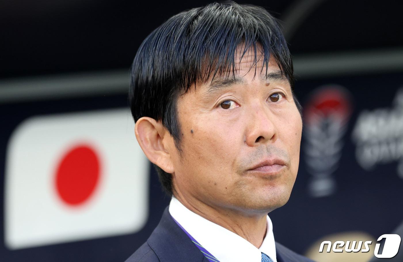 본문 이미지 - 모리야스 하지메 일본 축구대표팀 감독. 2024.1.24/뉴스1 ⓒ News1 김성진 기자