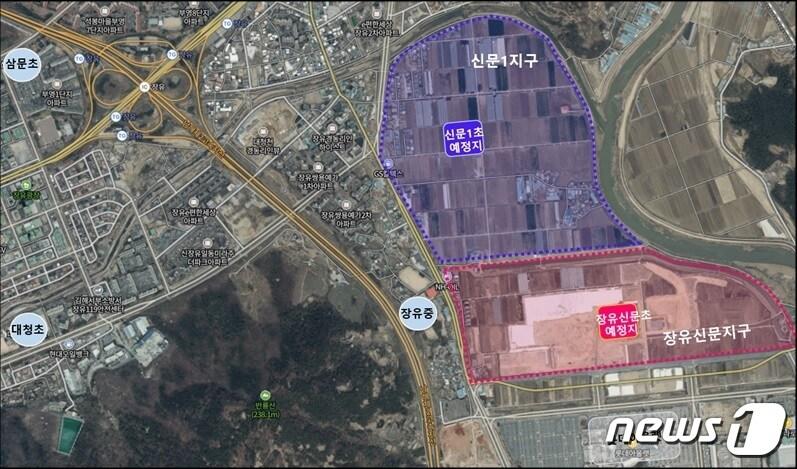 본문 이미지 - 신문1지구초 예정부지.(경남교육청 제공)