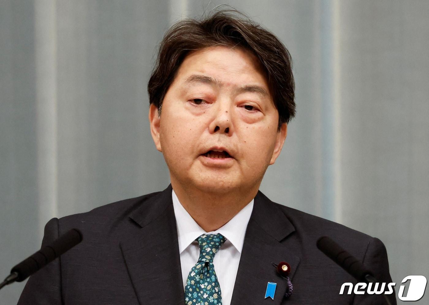 하야시 요시마사 관방장관 2023.12.14/ ⓒ 로이터=뉴스1 ⓒ News1 권진영 기자