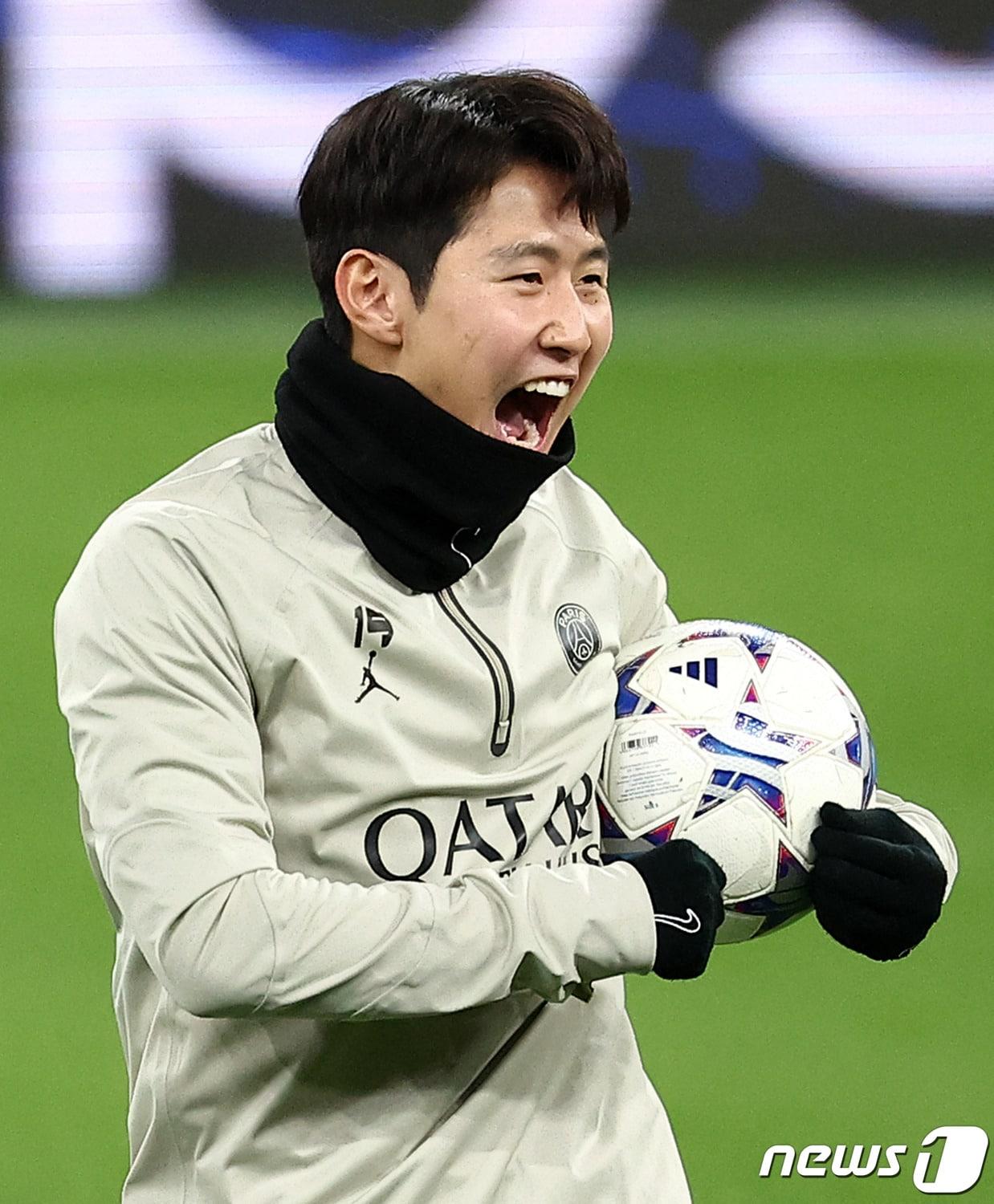 본문 이미지 - PSG의 이강인 ⓒ AFP=뉴스1