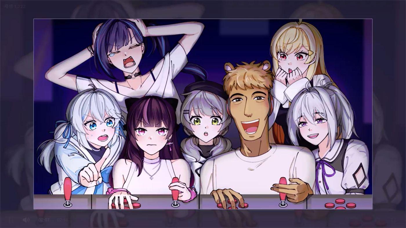 오는 2월 아프리카TV로 플랫폼 이적을 발표한 우왁굳과 이세계아이돌 (아프리카TV 제공)