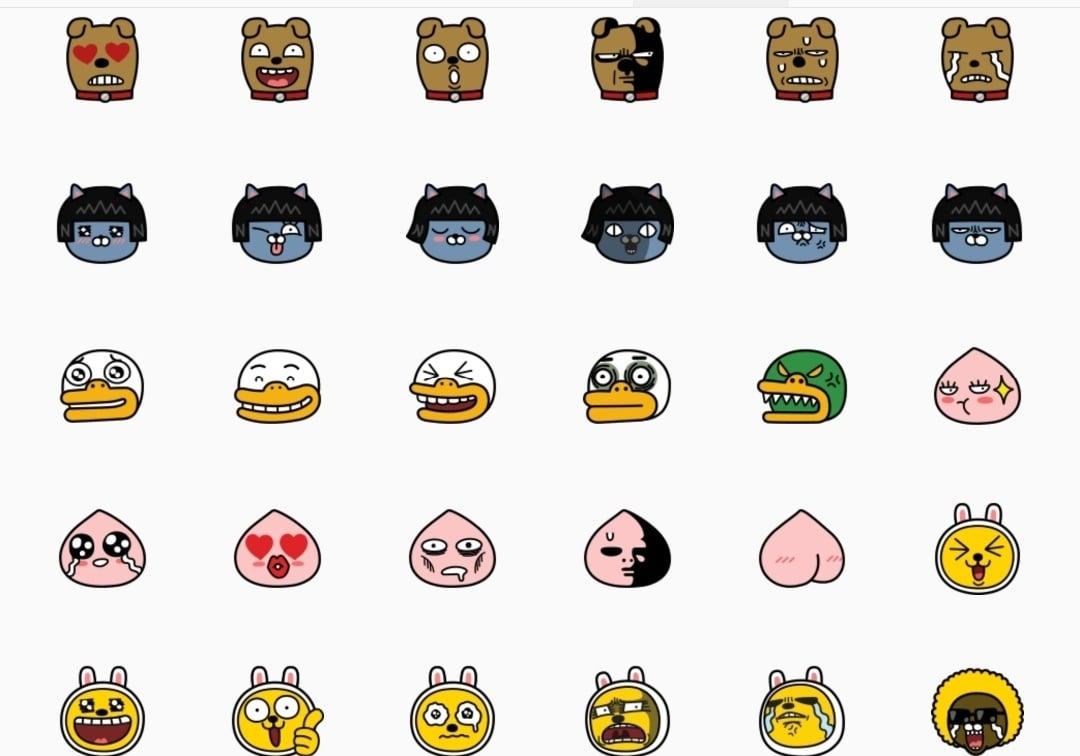 본문 이미지 - 카카오톡이 순차 업데이트를 통해 정리할 예정인 이모지들 (카카오톡 갈무리)