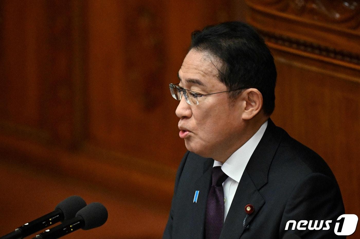 본문 이미지 - 기시다 후미오 일본 총리. 2023.1.30 ⓒ AFP=뉴스1 ⓒ News1 강민경 기자