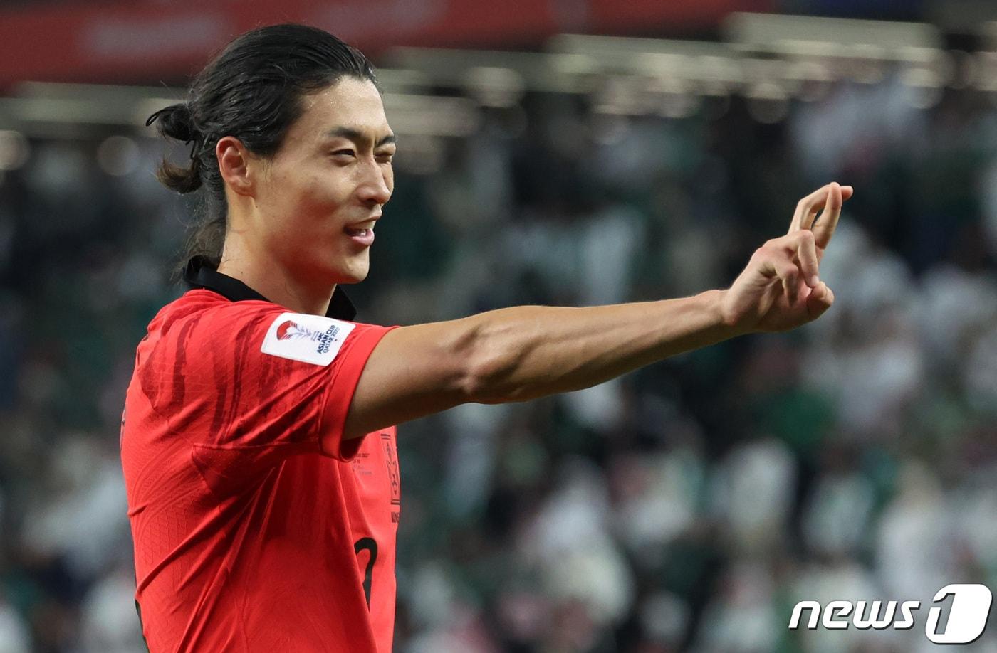 축구대표팀 공격수 조규성 2024.1.31/뉴스1 ⓒ News1 김성진 기자