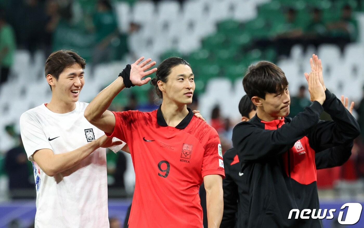 본문 이미지 - 대한민국 축구대표팀 조규성/뉴스 ⓒ News1 김성진 기자