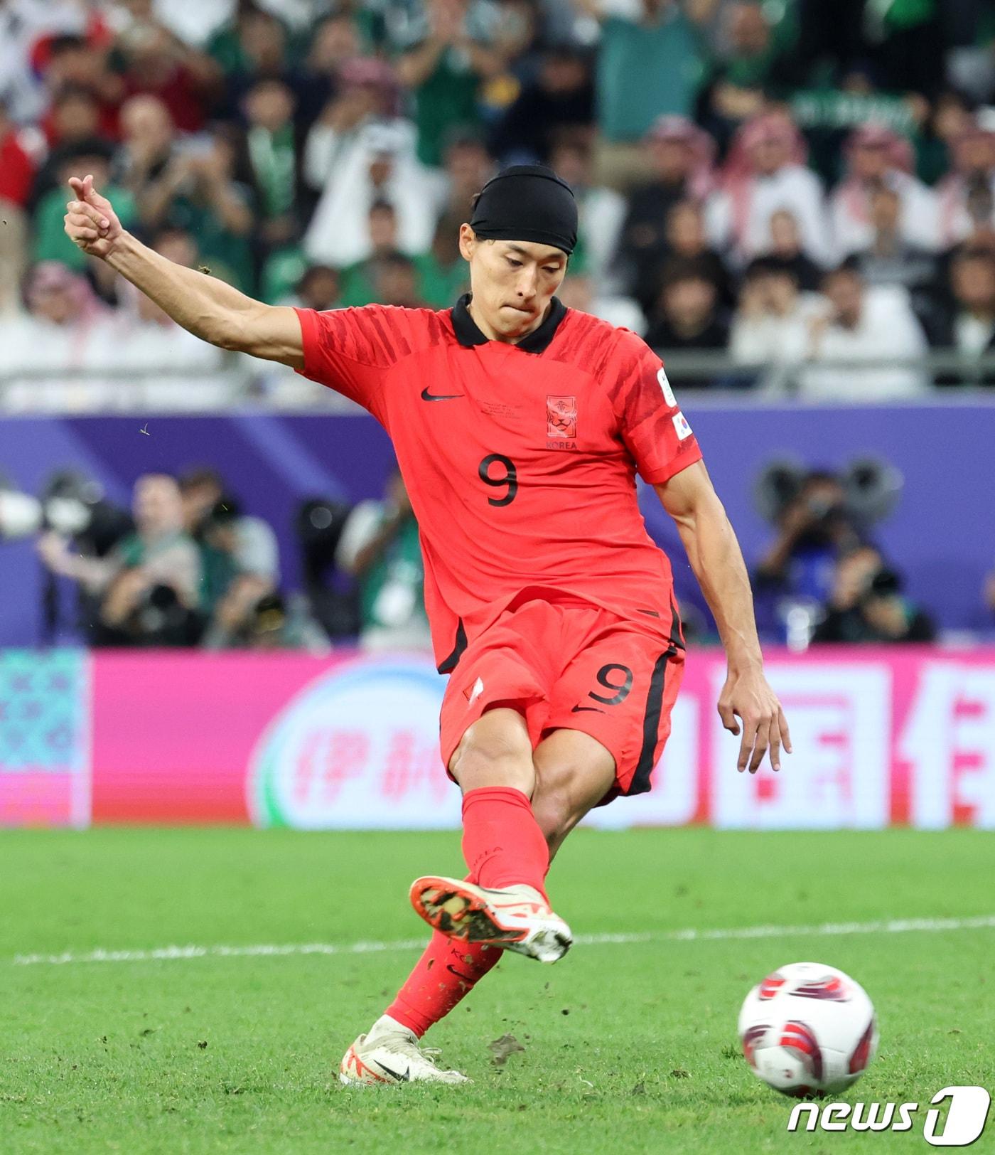 본문 이미지 - 악재를 딛고 대표팀에 복귀한 조규성 ⓒ News1 김성진 기자