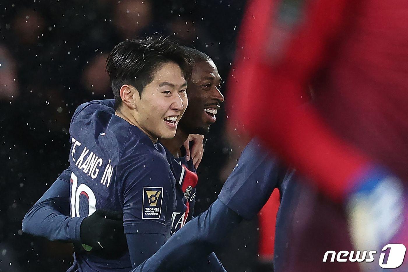 본문 이미지 - 프랑스 파리 생제르맹(PSG) 이강인. ⓒ AFP=뉴스1