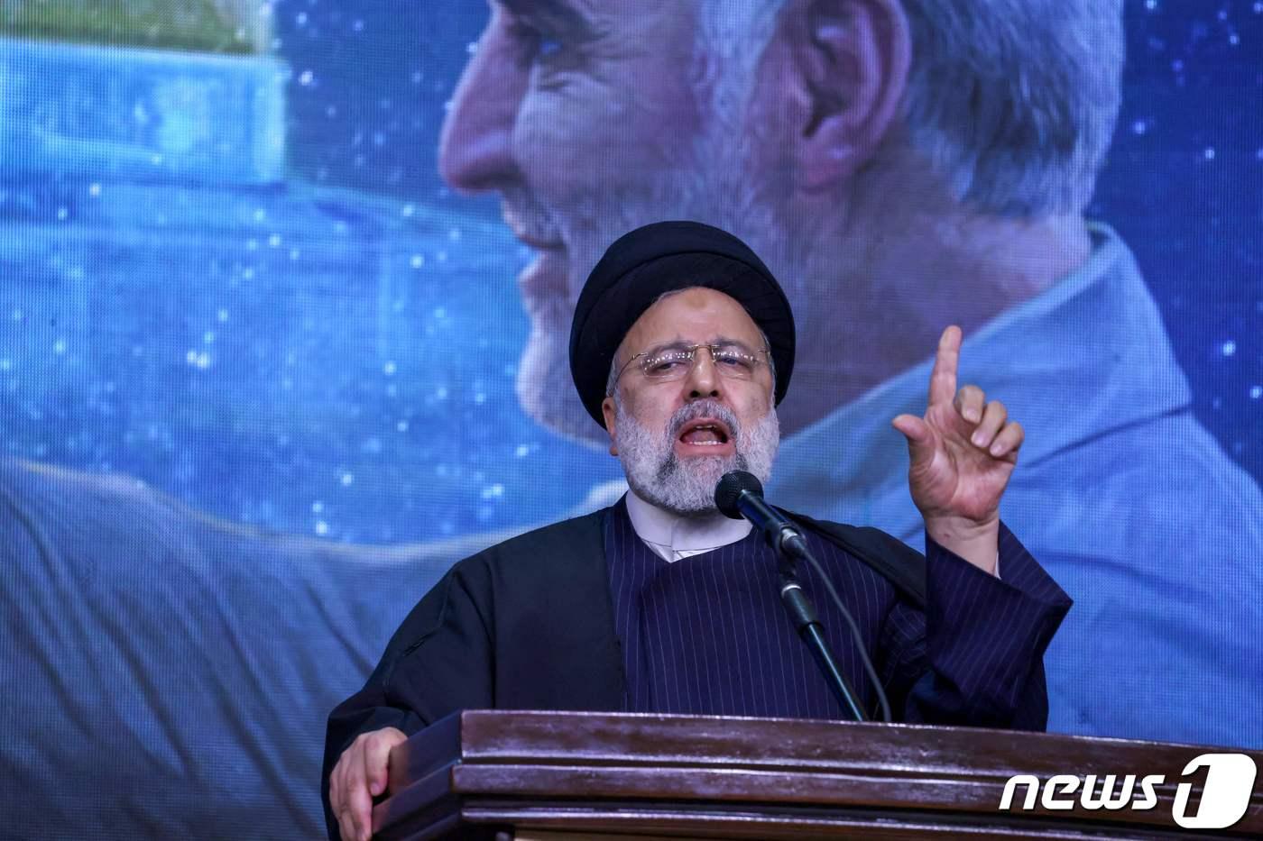 에브라힘 라이시 이란 대통령. 2024.1.4 ⓒ AFP=뉴스1 ⓒ News1 우동명 기자