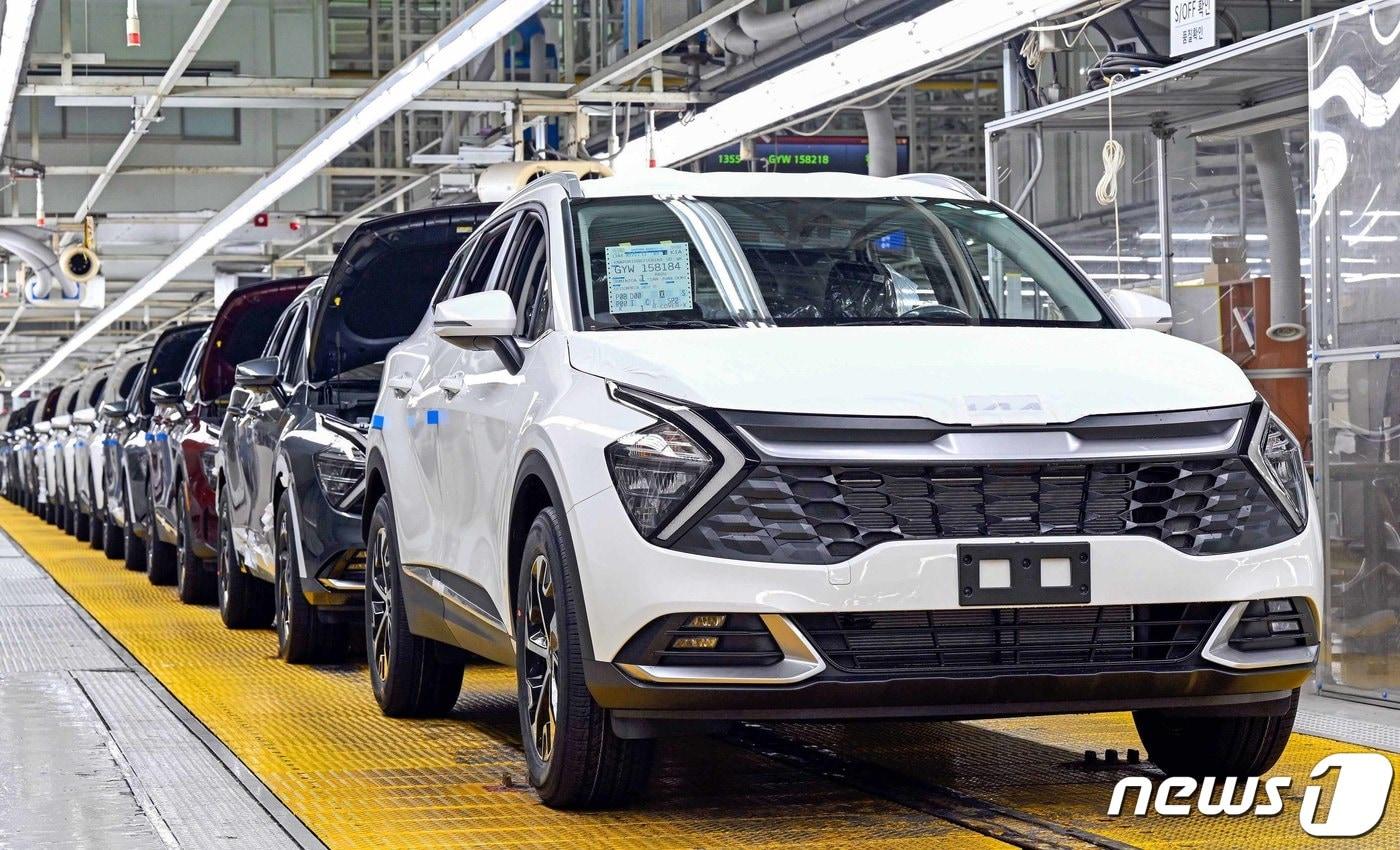 기아 오토랜드 광주 생산라인.(기아 제공, 재배포 및 DB 금지) /뉴스1