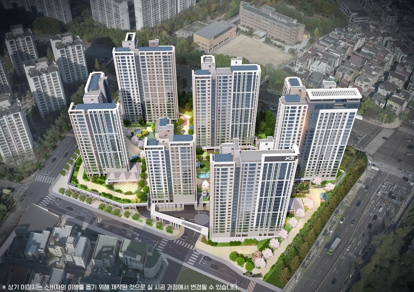 '영통역자이 프라시엘' 조감도(GS건설).