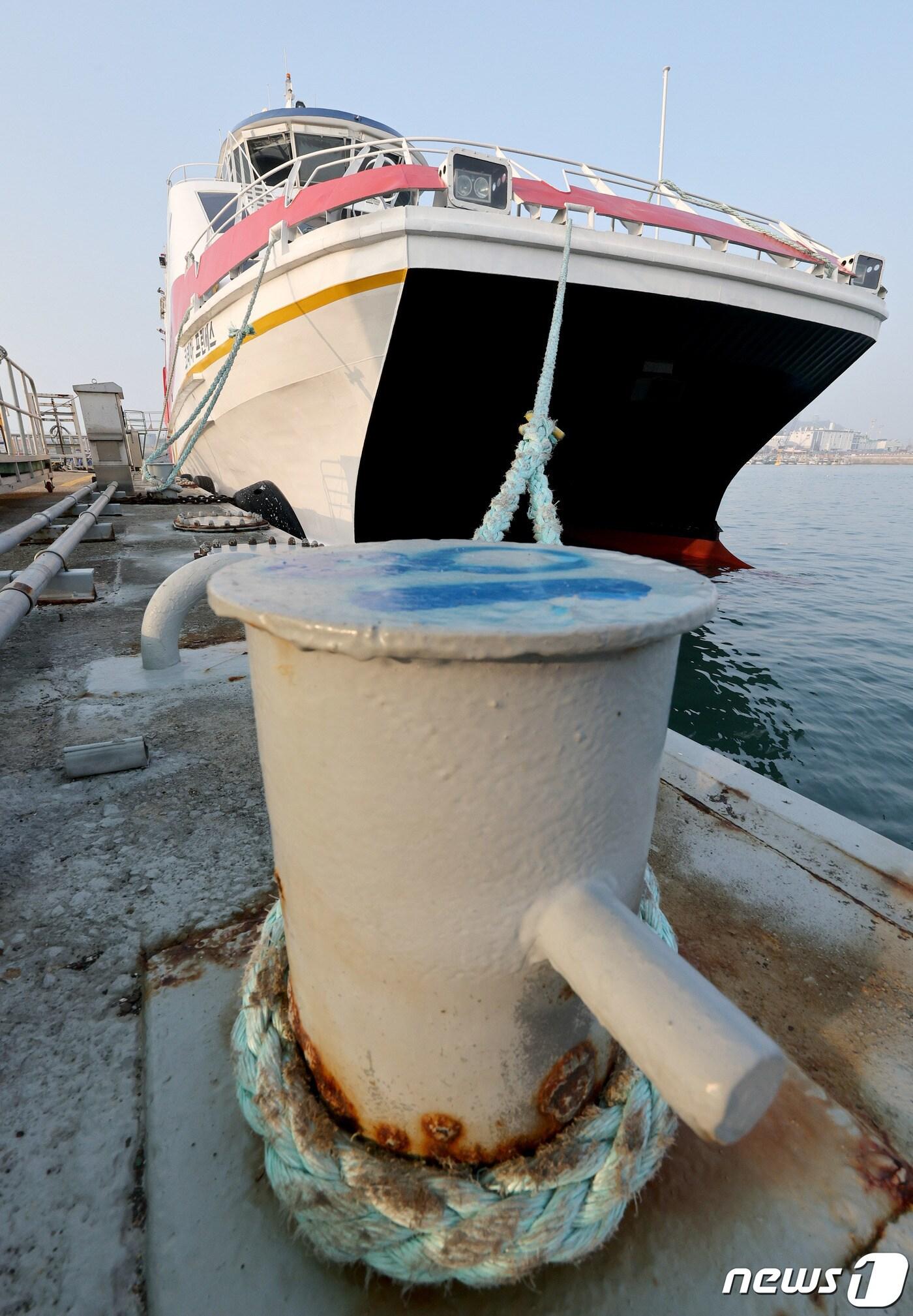 본문 이미지 -  여객선 자료사진(사진은 기사 내용과 무관함) / 뉴스1 ⓒ News1