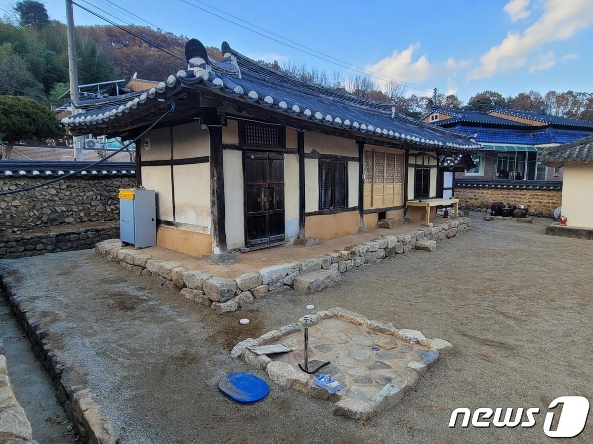 본문 이미지 - 경북 성주군에 있는 김창숙 선생 생가. (대구지방보훈청 제공)