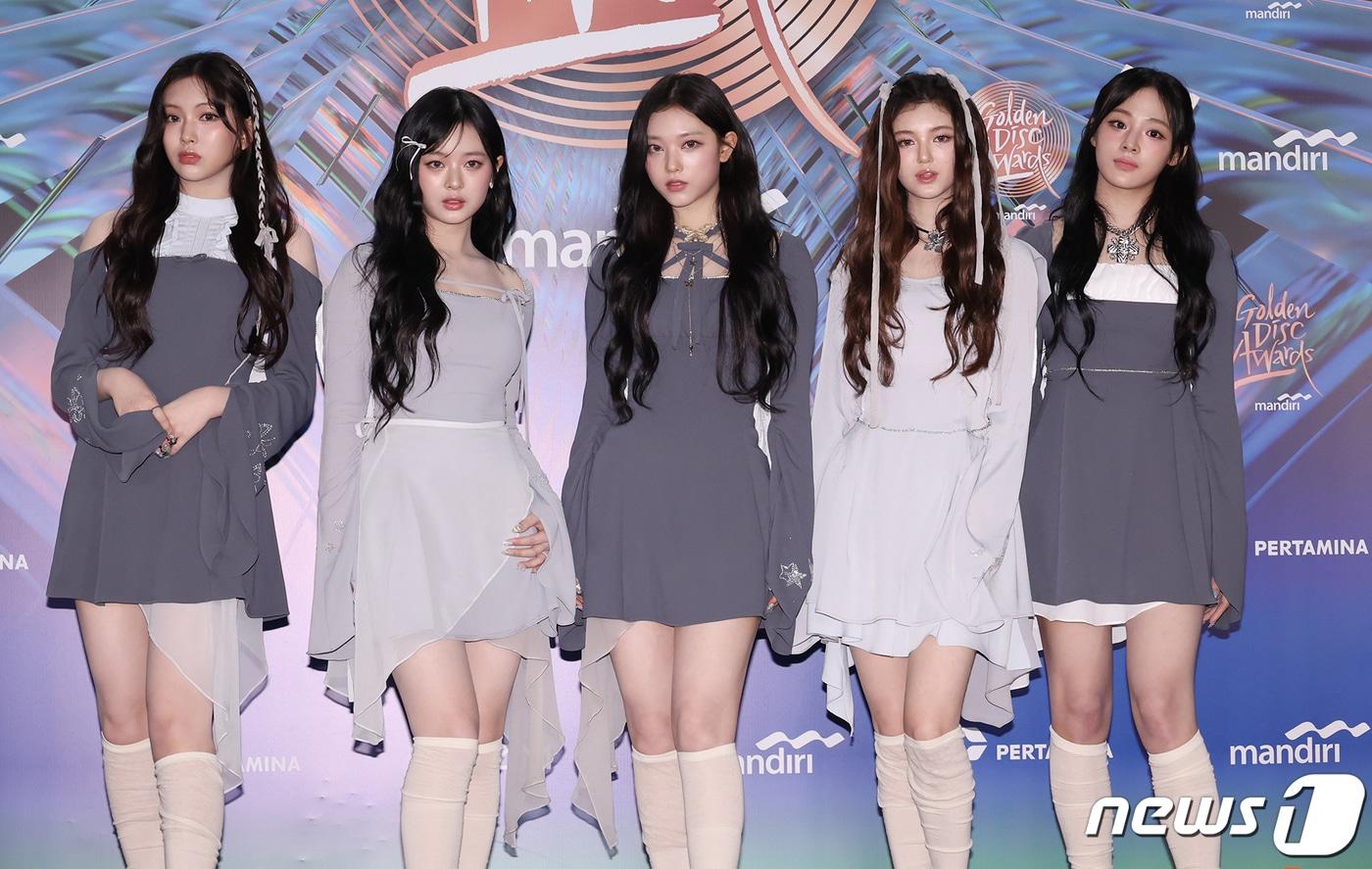 본문 이미지 - 뉴진스. (골든디스크 어워즈 사무국 제공) 2024.1.6/뉴스1 ⓒ News1 권현진 기자