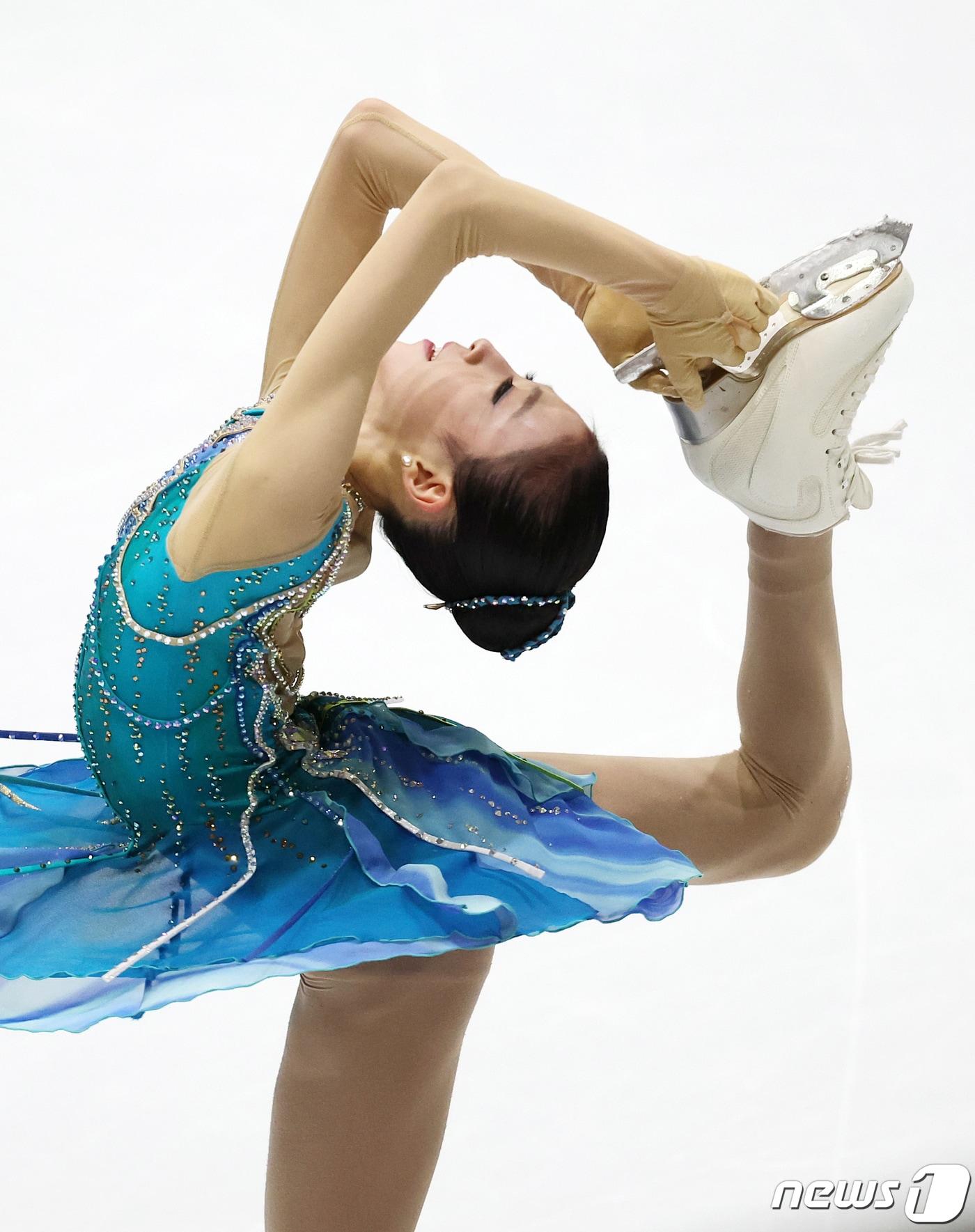 본문 이미지 - 한국 여자 피겨 스케이팅 싱글 김유재 . 2024.1.7/뉴스1 ⓒ News1 김진환 기자