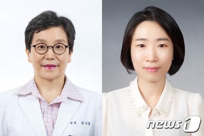 본문 이미지 - 김나영 분당서울대병원 소화기 내과 교수와 송진희 연구교수(왼쪽부터)/(분당서울대병원 제공)