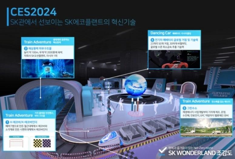 본문 이미지 - CES2024에서 선보이는 SK에코플랜트 혁신기술.(SK에코플랜트 제공)