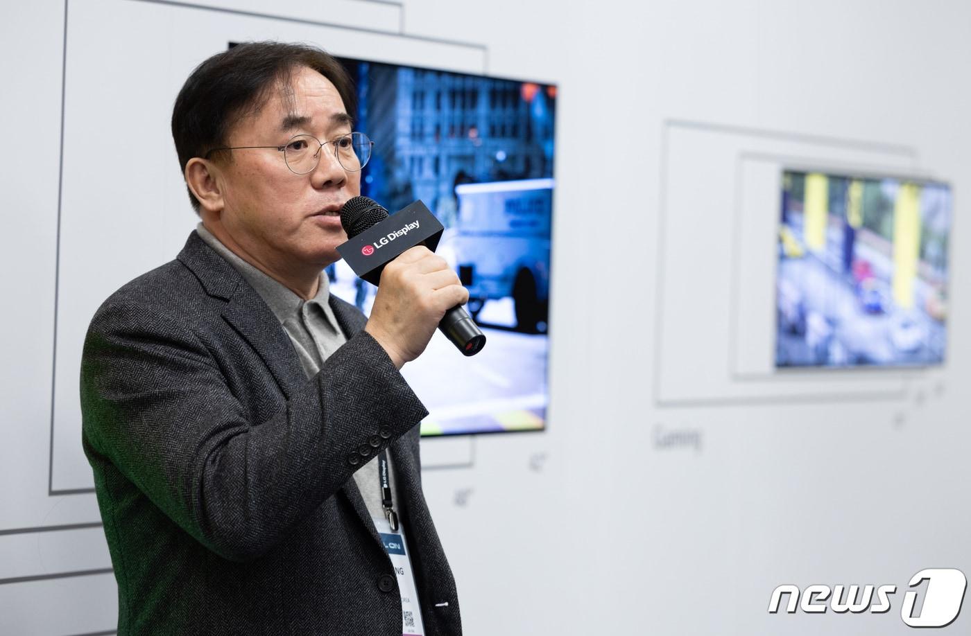 본문 이미지 - 정철동 LG디스플레이 사장. 2024.1.9/뉴스1 ⓒ News1 이재명 기자