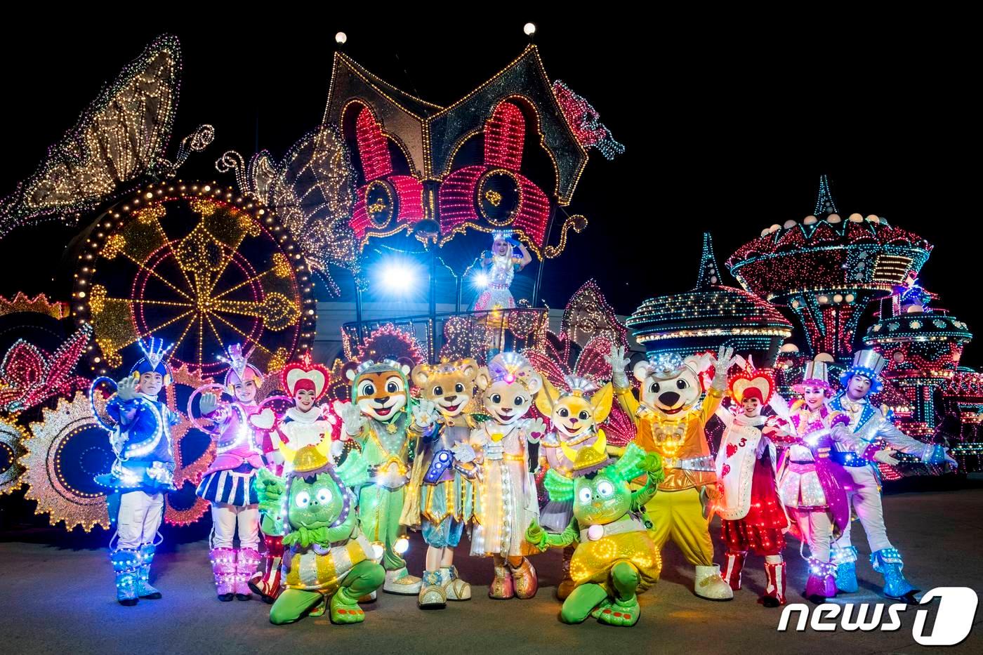겨울 특별공연 문라이트 포토파티(에버랜드 제공)