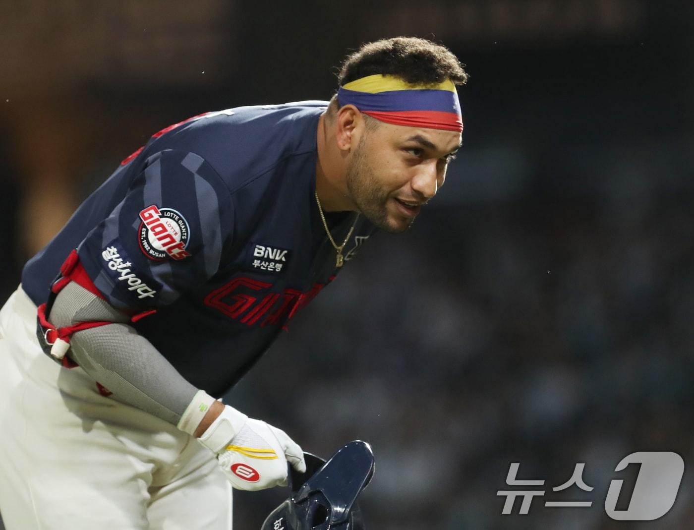본문 이미지 - 롯데 자이언츠 빅터 레이예스. 뉴스1 DB ⓒ News1 윤일지 기자