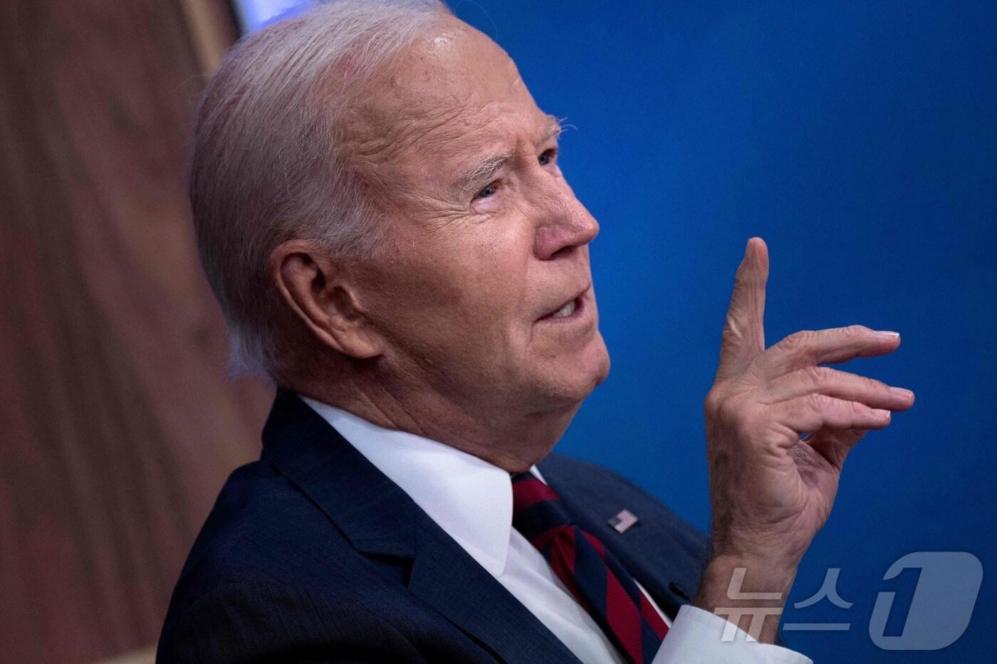 본문 이미지 - 조 바이든 미국 대통령 2024.10.10 ⓒ AFP=뉴스1 ⓒ News1 우동명 기자