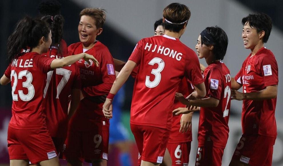 본문 이미지 - 인천현대제철이 AWCL 8강에 올랐다.(AFC 제공) 