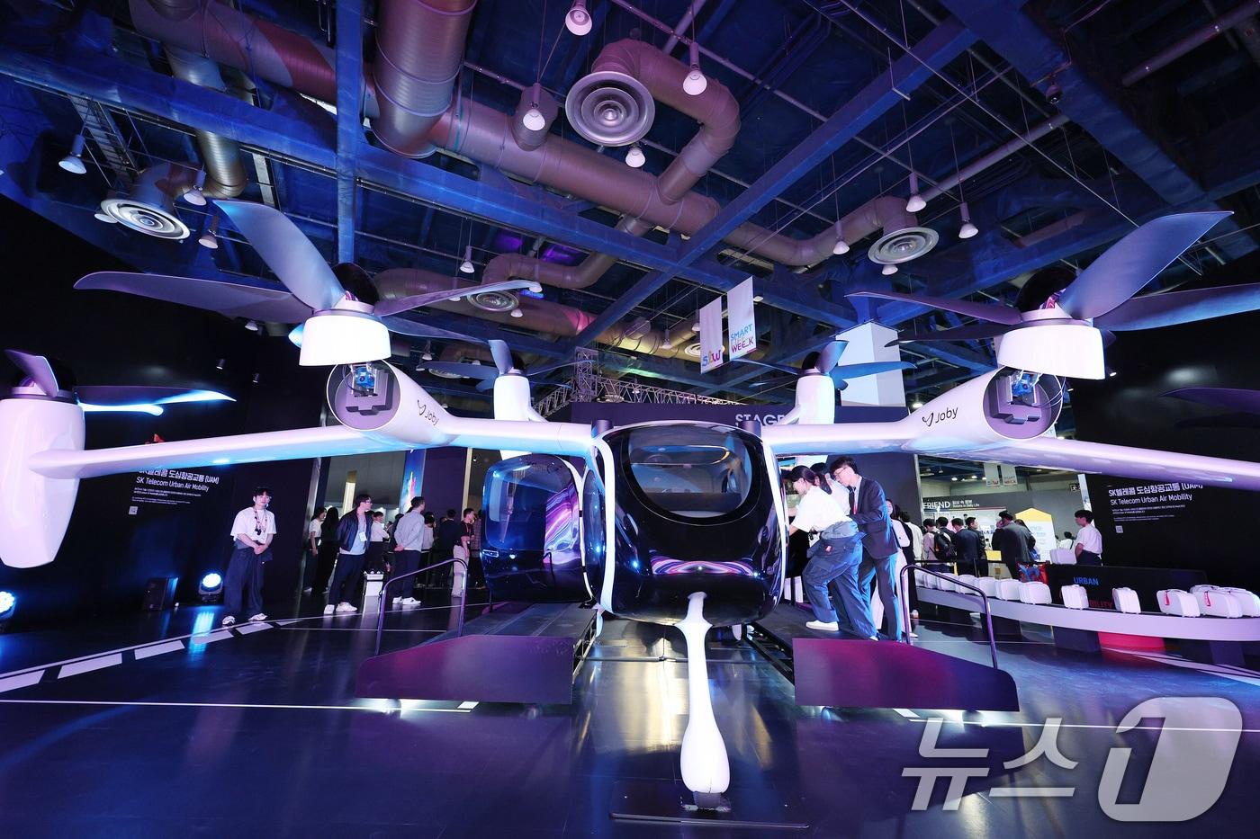 도심항공교통&#40;UAM&#41; 모습. &#40;자료사진&#41; /뉴스1 ⓒ News1 장수영 기자