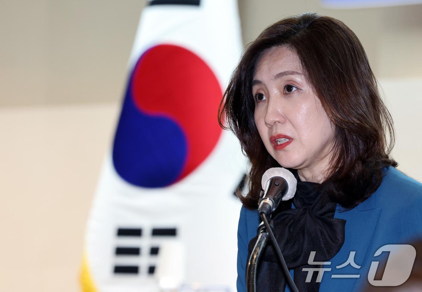 본문 이미지 - 김수경 통일부 차관2024.10.10/뉴스1 ⓒ News1 이동해 기자