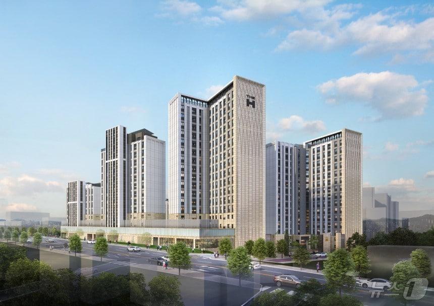 본문 이미지 - 디에이치 대치 에델루이 투시도(현대건설).