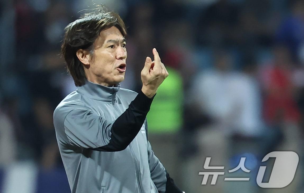 본문 이미지 - 홍명보 축구대표팀 감독. 2024.10.11/뉴스1 ⓒ News1 김도우 기자
