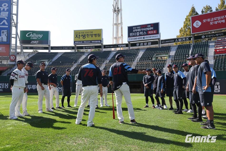 본문 이미지 - 10일부터 마무리 캠프를 시작한 롯데 자이언츠 (롯데 자이언츠 제공)