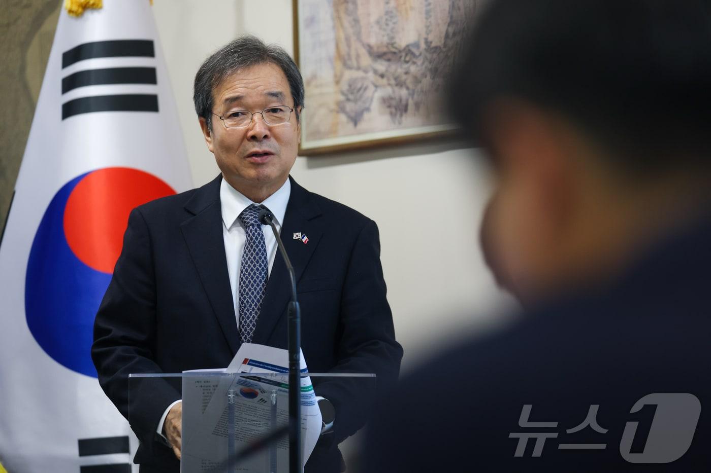 최재철 전 기후변화대사&#40;기후변화센터 이사장&#41; ⓒ News1 DB