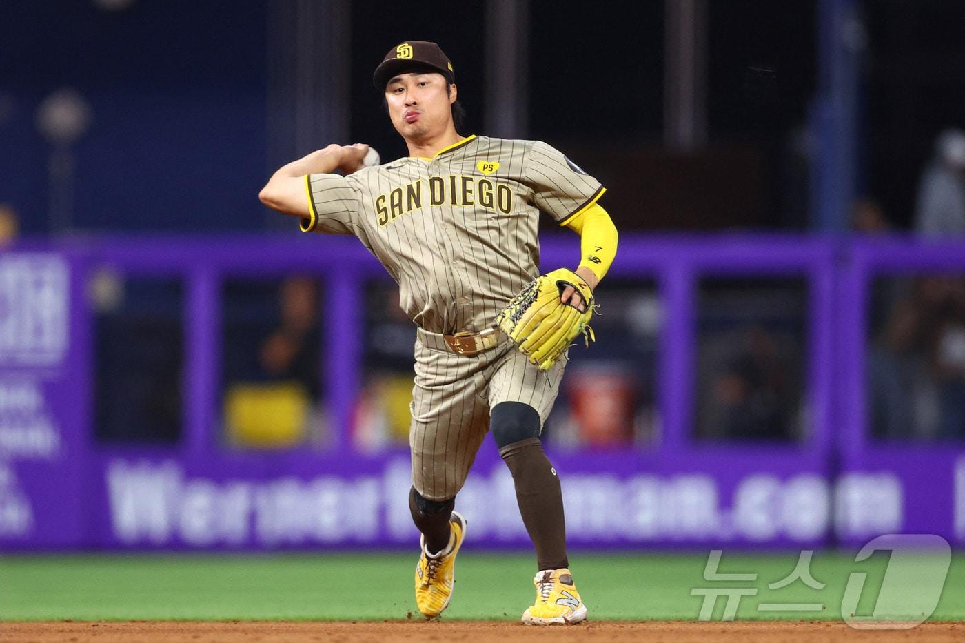 본문 이미지 - 샌디에이고 파드리스 김하성(29). ⓒ AFP=뉴스1