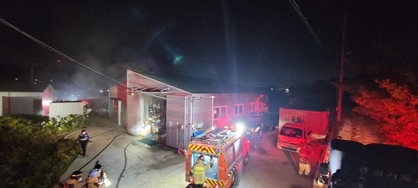 화재 현장. (경기도소방재난본부 제공) 2024.10.12/뉴스1