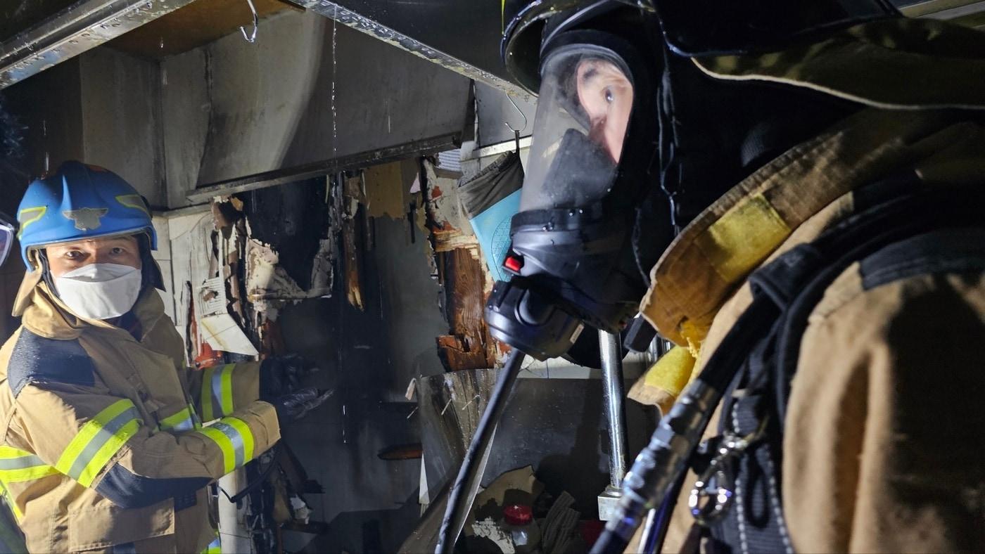 화재 현장. (경기도소방재난본부 제공) 2024.1012/뉴스1