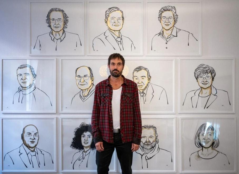 본문 이미지 - 스웨덴 출신 화가 니클라스 엘메헤드 <출처=니클라스 엘메헤드 인스타그램 캡처>