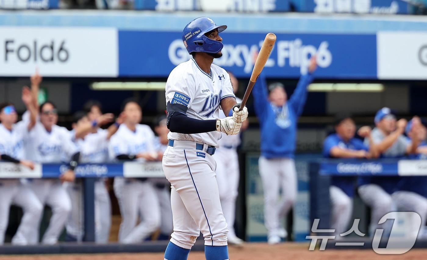 삼성 라이온즈 외국인 타자 르윈 다이즈. 뉴스1 DB ⓒ News1 김진환 기자