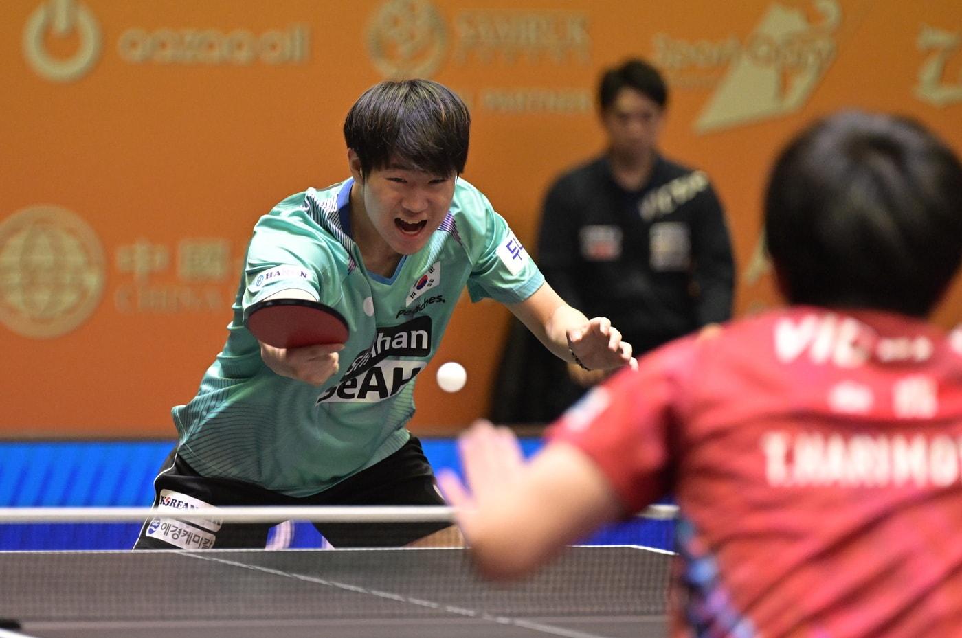 오준성이 아시아탁구선수권 동메달을 따냈다.(대한탁구협회 제공) 
